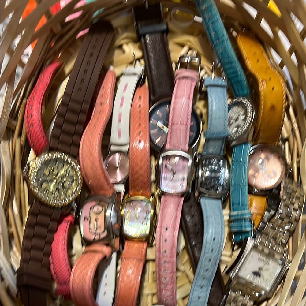 Colorful Assorted Watches Collection